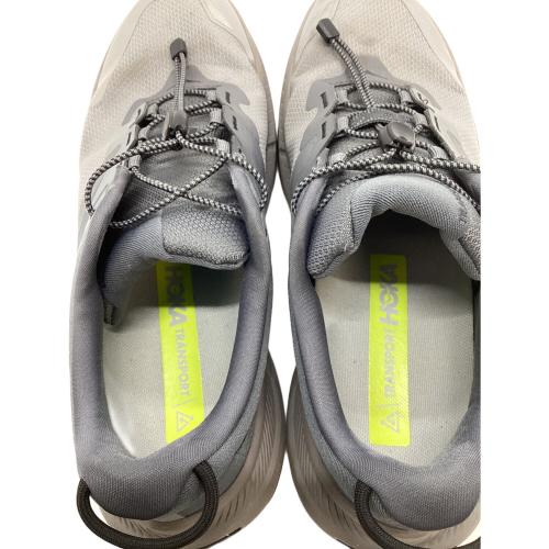 HOKA (ホカ) トランスポート トレランシューズ トレッキングシューズ 1123153 メンズ SIZE 26.5cm グレー
