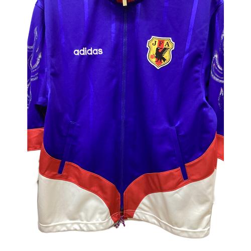adidas (アディダス) ファイヤーパターン トラックジャケット AQ-2731 メンズ SIZE XL ブルー