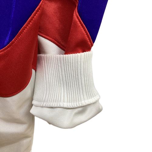 adidas (アディダス) ファイヤーパターン トラックジャケット AQ-2731 メンズ SIZE XL ブルー