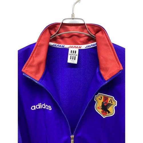 adidas (アディダス) ファイヤーパターン トラックジャケット AQ-2731 メンズ SIZE XL ブルー