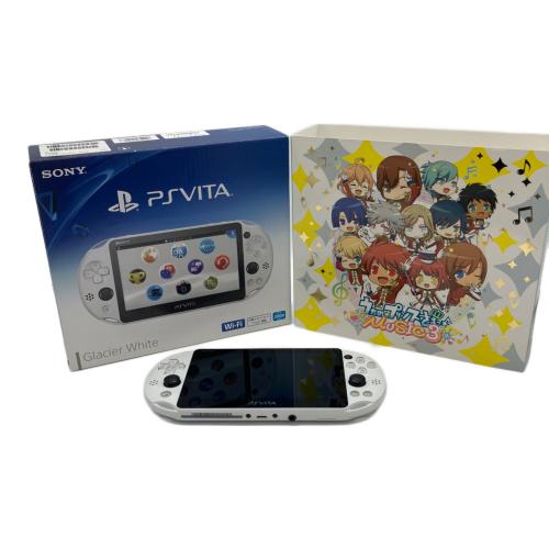 SONY (ソニー) PSVITA うたの☆プリンスさまっ♪MUSIC3 ソニーストア限定 マスコットキャラクターズ 刻印モデル PCH-2000[PSVITA]