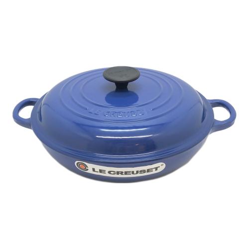 LE CREUSET (ルクルーゼ) ヴュッフェ・キャセロール 26cm 25032 ネイビー