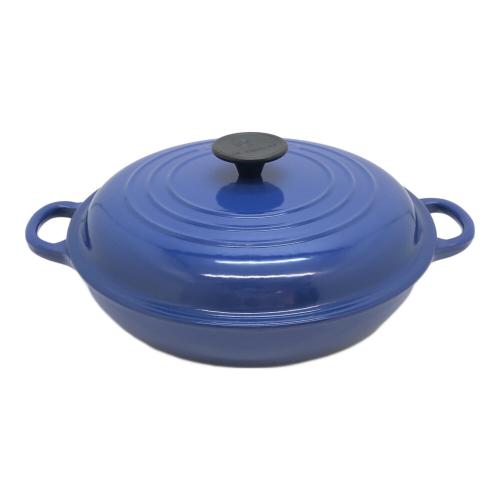 LE CREUSET (ルクルーゼ) ヴュッフェ・キャセロール 26cm 25032 ネイビー