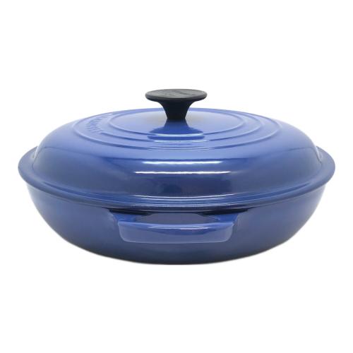 LE CREUSET (ルクルーゼ) ヴュッフェ・キャセロール 26cm 25032 ネイビー