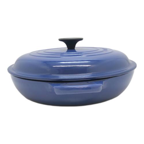 LE CREUSET (ルクルーゼ) ヴュッフェ・キャセロール 26cm 25032 ネイビー