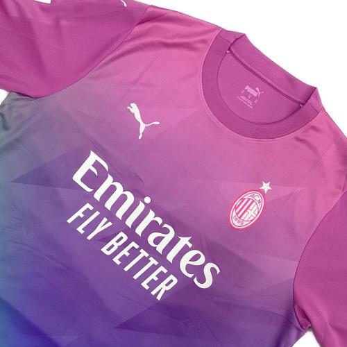 ACミラン (エーシーミラン) サッカーユニフォーム 23/24シーズンサード セリエAパッチ(右袖)付 レプリカ SIZE US XL パープル