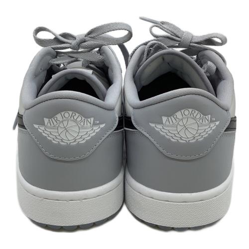 NIKE (ナイキ) ゴルフシューズ DD9315-002 AIR JORDAN 1 LOW G メンズ SIZE 29.5cm WOLF GREY/BLACK-PHOTON DUST