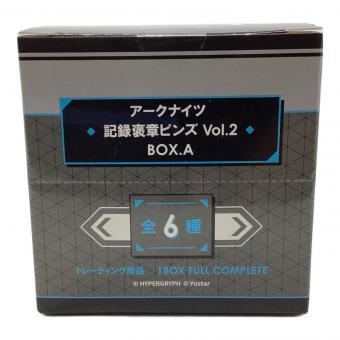 アークナイツ ピンズ 全6種セット 記録褒章ピンズ Vol.2 BOX.A