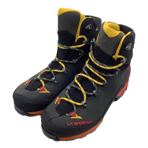 LA SPORTIVA (スポルティバ) エクイリビウムトレックGTX ハイカット(ソフトソール) トレッキングシューズ シューレース付 メンズ SIZE UK8(約27.5㎝) ブラック