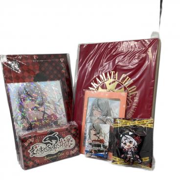 【レア】アカメが斬る！ 懸賞品 箔押し複製サイン入り描き下ろしポストカード □ホロライブ (ホロライブ) 百鬼あやめ 箔押し複製サイン入り和錆描き