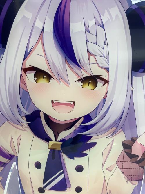 カバー ホロライブ  ラプラス・ダークネス 等身大アクリルパネル hololive Seasonal Days ホロライブバレンタイン2026