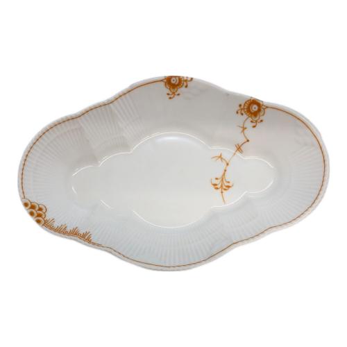 ROYAL COPENHAGEN (ロイヤル・コペンハーゲン) オーバルディッシュ オレンジ カラーエレメンツ