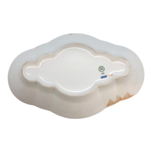 ROYAL COPENHAGEN (ロイヤル・コペンハーゲン) オーバルディッシュ オレンジ カラーエレメンツ
