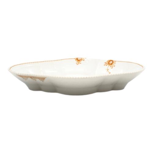 ROYAL COPENHAGEN (ロイヤル・コペンハーゲン) オーバルディッシュ オレンジ カラーエレメンツ