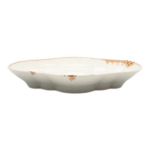 ROYAL COPENHAGEN (ロイヤル・コペンハーゲン) オーバルディッシュ オレンジ カラーエレメンツ