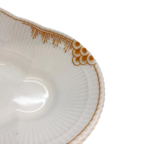 ROYAL COPENHAGEN (ロイヤル・コペンハーゲン) オーバルディッシュ オレンジ カラーエレメンツ