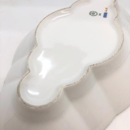 ROYAL COPENHAGEN (ロイヤル・コペンハーゲン) オーバルディッシュ オレンジ カラーエレメンツ
