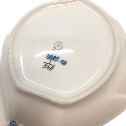 ROYAL COPENHAGEN (ロイヤル・コペンハーゲン) リーフディッシュ ブルーフルーテッド