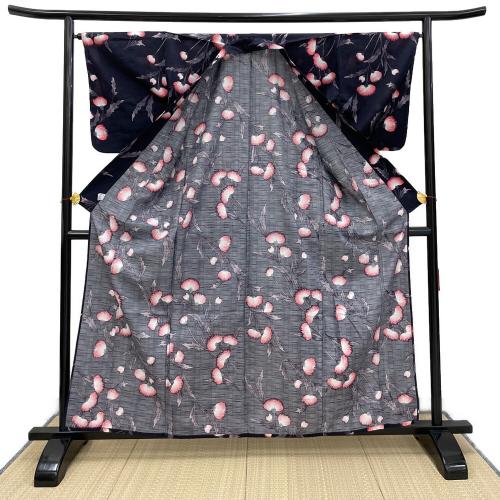 UNIQLO　レディース　浴衣　ブラック　和装