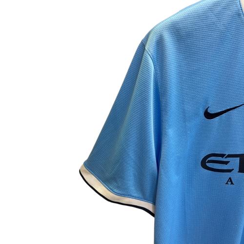マンチェスター・シティ サッカーユニフォーム 574863-489 13-14シーズン・ホーム SIZE XL スカイブルー