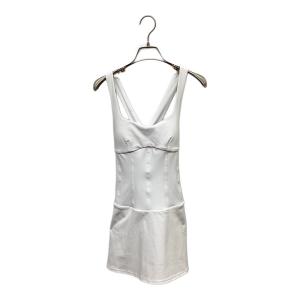 alo (アロ) テニスウェア W8356R スパークス フライ コルセット テニスドレス レディース SIZE XS ホワイト
