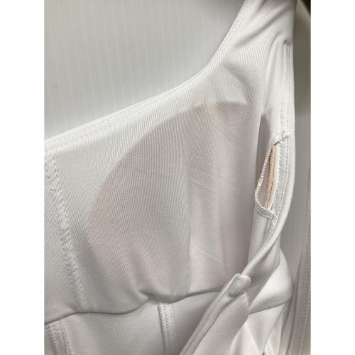 alo (アロ) テニスウェア W8356R スパークス フライ コルセット テニスドレス レディース SIZE XS ホワイト
