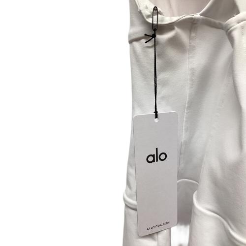 alo (アロ) テニスウェア W8356R スパークス フライ コルセット テニスドレス レディース SIZE XS ホワイト