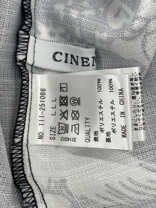 CINEMATIQ　2WAYセパレート浴衣　作り帯付　レディース　SIZE LLL　ブラック