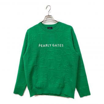 PEARLY GATES (パーリーゲイツ) セーター ゴルフウェア(トップス) 053-5270921 2025年モデル メンズ SIZE L グリーン