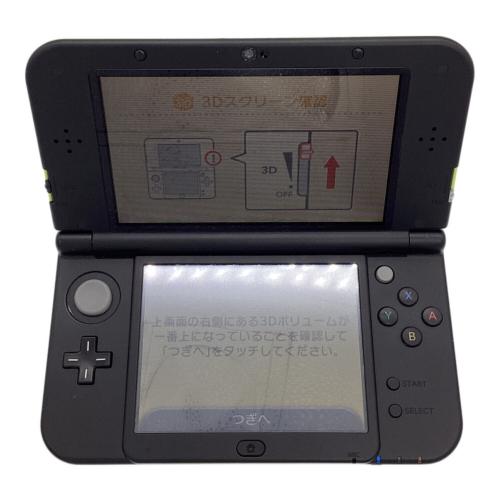 Nintendo New 3DS LL RED-001 ライム×ブラック