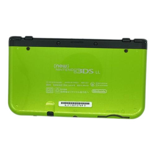 Nintendo New 3DS LL RED-001 ライム×ブラック