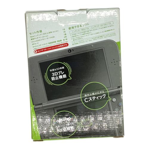 Nintendo New 3DS LL RED-001 ライム×ブラック