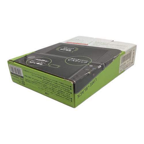 Nintendo New 3DS LL RED-001 ライム×ブラック