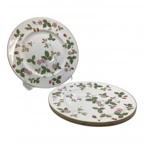 Wedgwood (ウェッジウッド) プレート 27cm ワイルドストロベリー 4P