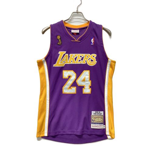 MITCHELL & NESS (ミッチェルアンドネス) バスケットボールユニフォーム AJY4EL18017 コービー・ブライアント ジャージ オーセンティック (2008-09) メンズ SIZE M パープル×イエロー