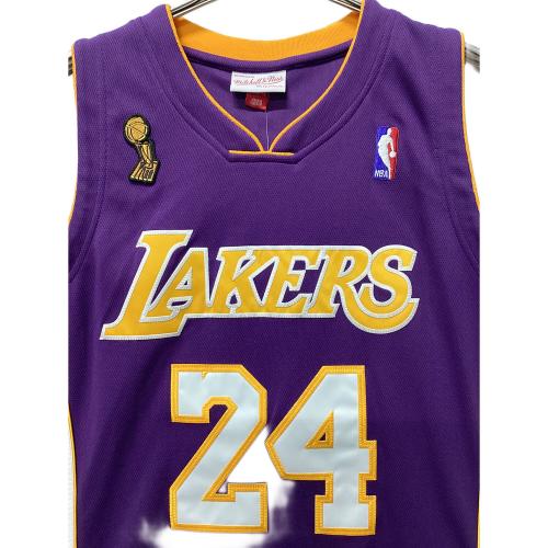 MITCHELL & NESS (ミッチェルアンドネス) バスケットボールユニフォーム AJY4EL18017 コービー・ブライアント ジャージ オーセンティック (2008-09) メンズ SIZE M パープル×イエロー