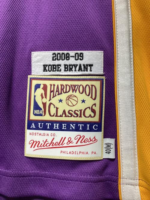 MITCHELL & NESS (ミッチェルアンドネス) バスケットボールユニフォーム AJY4EL18017 コービー・ブライアント ジャージ オーセンティック (2008-09) メンズ SIZE M パープル×イエロー