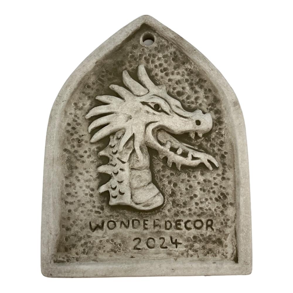WONDERDECOR (ワンダーデコール) イヤープレート 2024 ドラゴン