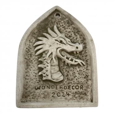 新品未使用 ワンダーデコール イヤープレート 2024年Dragonドラゴン WONDERDECOR (ワンダーデコール) イヤープレート 2024 ドラゴン