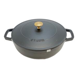 Staub (ストウブ) ブレイザー・ソテーパン SIZE 24cm ブラック