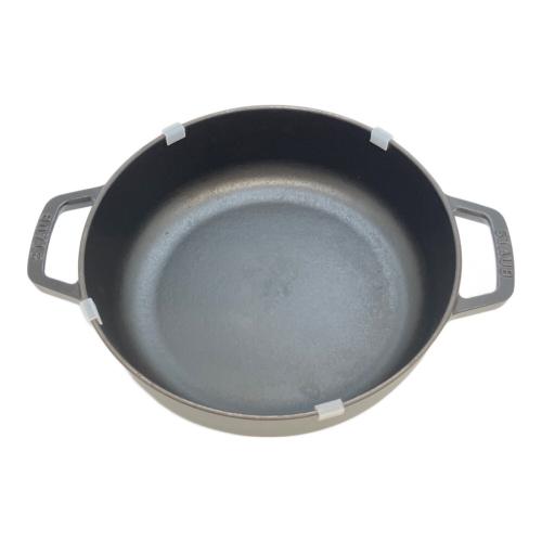 Staub (ストウブ) ブレイザー・ソテーパン SIZE 24cm ブラック