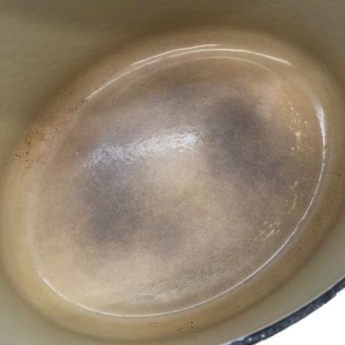 LE CREUSET (ルクルーゼ) 両手鍋 アイボリー ココット・オーバル