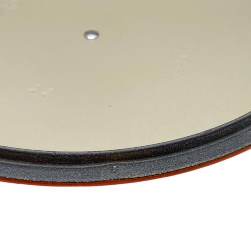 LE CREUSET (ルクルーゼ) 両手鍋 ビュッフェ・キャセロール SIZE 26cm オレンジ