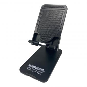 NEIGHBORHOOD (ネイバーフッド) LOGO SMARTPHONE STAND 242MYNH-AC11 ブラック