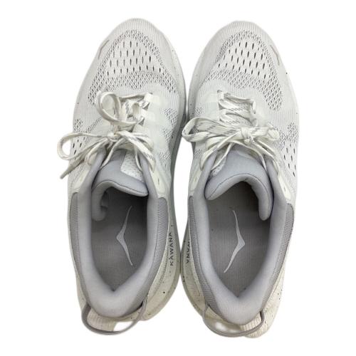 HOKA (ホカ) ランニングシューズ F27525H メンズ SIZE 25cm ホワイト