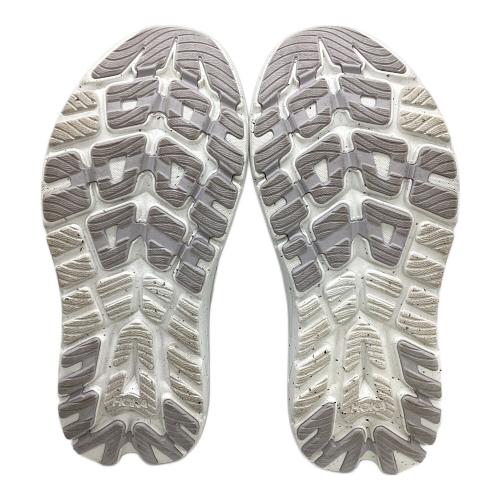 HOKA (ホカ) ランニングシューズ F27525H メンズ SIZE 25cm ホワイト