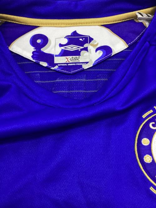 チェルシー サッカーユニフォーム デサントタグ/2005-6 100周年記念 メンズ SIZE XL ブルー