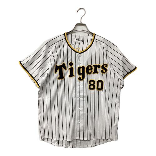 阪神タイガース (ハンシンタイガース) 	岡田彰布【80】 2022～2024年ホーム 応援グッズ SIZE M ホワイト