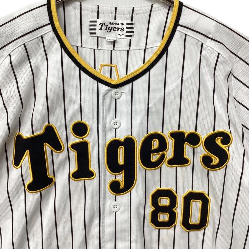 阪神タイガース (ハンシンタイガース) 	岡田彰布【80】 2022～2024年ホーム 応援グッズ SIZE M ホワイト