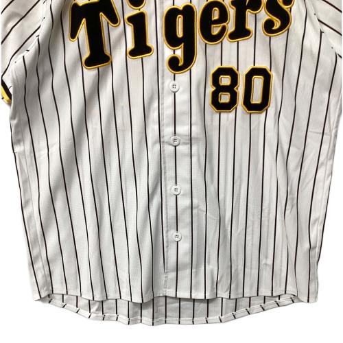阪神タイガース (ハンシンタイガース) 	岡田彰布【80】 2022～2024年ホーム 応援グッズ SIZE M ホワイト